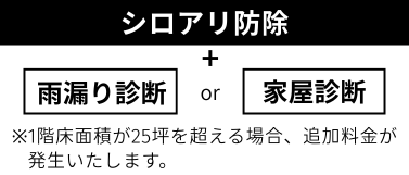シロアリ＆お住まい定期診断パック